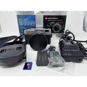 Leica Digilux 2 Digital Camera (Sensor Issue) - For Parts Or Repair - Incl. Batt